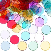 400 Pcs Plastic Coins Counting Child Bingo Accessories Counters for Chips Magnetic 1