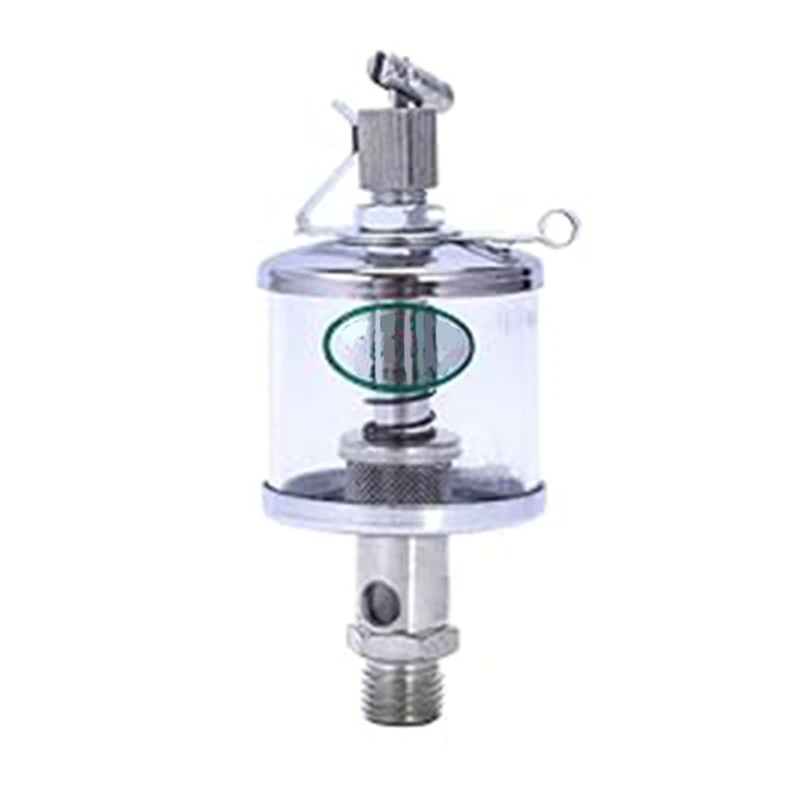5PCS 50ML Engine Oil Gravity Drip Injectors, Needle Valve Oil Cups, Glass Cups, Machine Tool Cups Easy Install