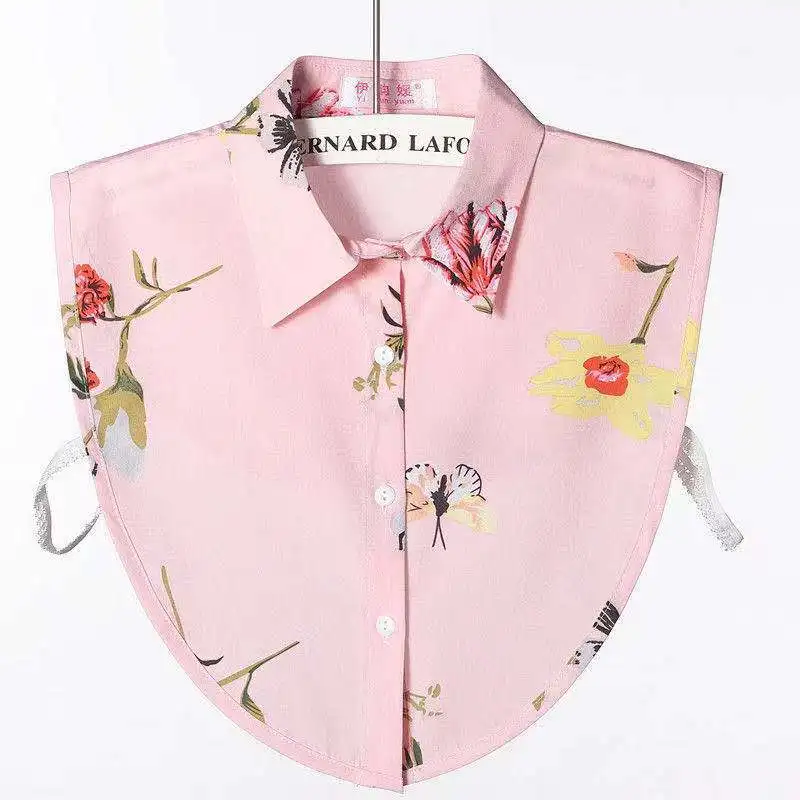 55 Styles Fake Collar For Shirt Detachable Collars Solid Shirt Lapel Blouse Top Men Women Black White Girls Clothes DropShipping