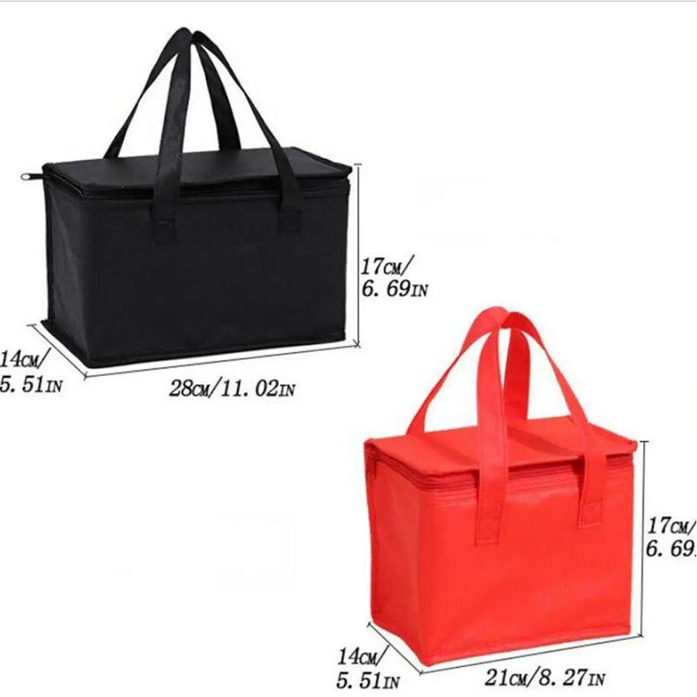 Portable Drink Beer Cooler Bag Lunch Cooler Bag Outdoor Picnic Camp Thermal Box