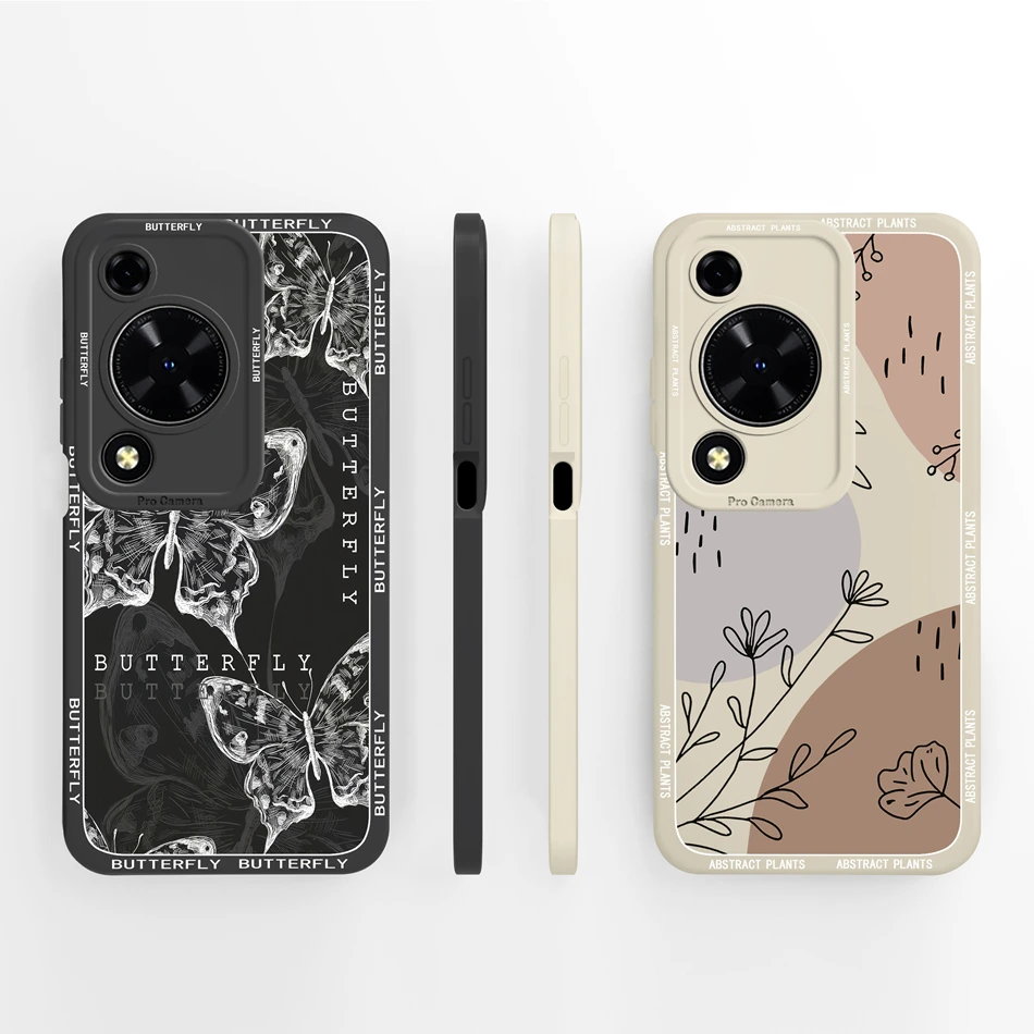 Cute Design Phone Case with Camera Protector, Soft Liquid Silicone Protective Bumper