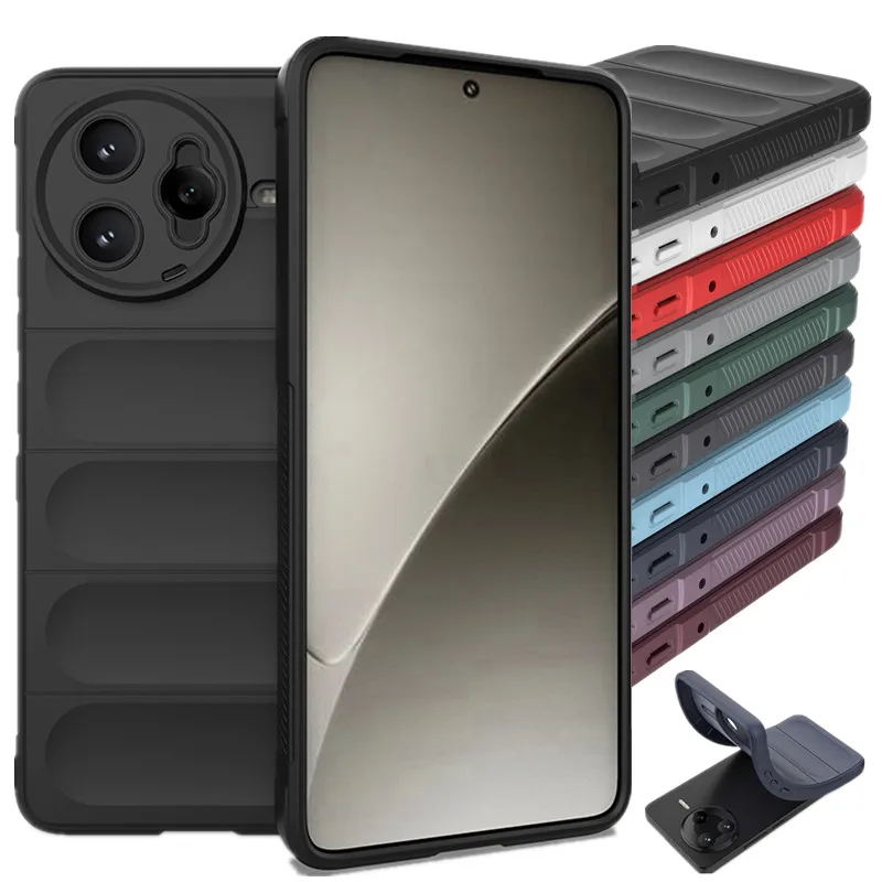 Flexible Silicone Shockproof Protective Cover - Skin Feeling Case