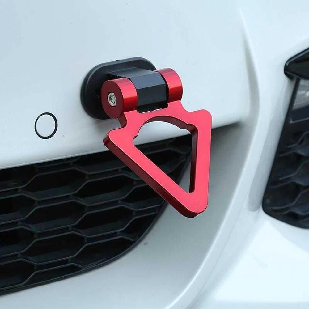 Honda Accord Accessories Red Car Ring Track Racing Style Tow Hook Look Decoration Accessories Universal E Tow Rings For Cars