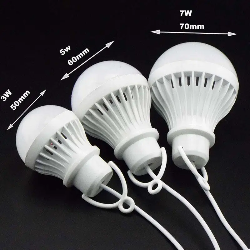 5V USB Power Portable Camping Lamp Lantern Mini LED Bulb Book Light Reading Study Table Outdoor