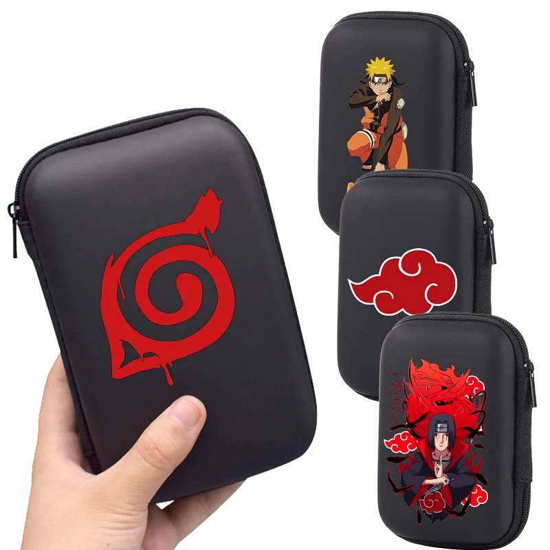 Sasuke Uchiha Themed Portable Earphone and Accessories Storage Case