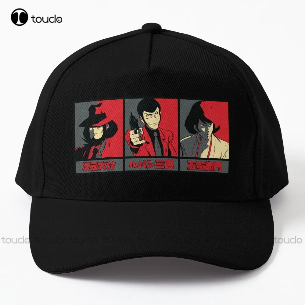 Onesto Ladro Ladro Lupin Lupin 3Rd Lupin 3 Berretto Da Baseball Hip Hop Cap Hip Hop Trucker Cappelli Street Skateboard Cotton Denim Caps Art