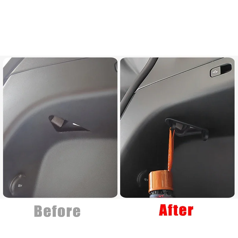 Car Rear Trunk Hook Hanger 1PCS for Tesla Model Y-Storage Bag Holder Screw Bearing Mounting Organizer Auto Accessories