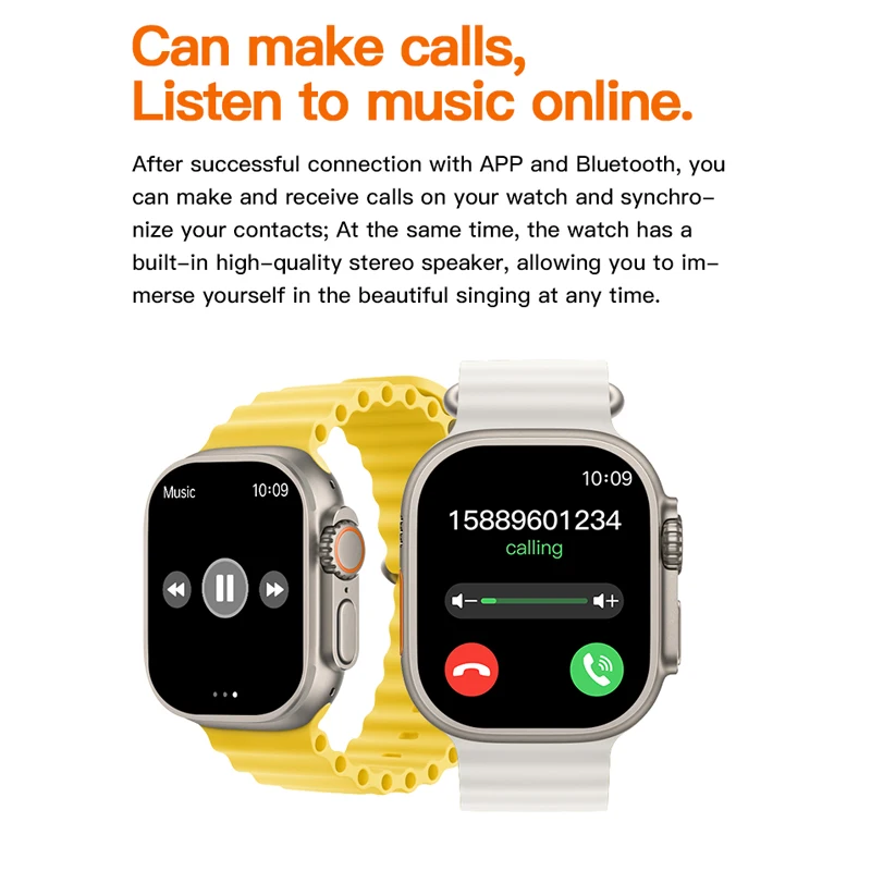 IOS ȵ̵忡   2PCS T800 Ʈ Ʈ ġ ø 8  ȭ       Smartwatch