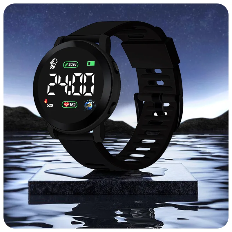 

LED Digital Watch for Men Women Couple Watches Sports Army Military Silicone Watch Electronic Clock Hodinky Reloj Hombre Relojes