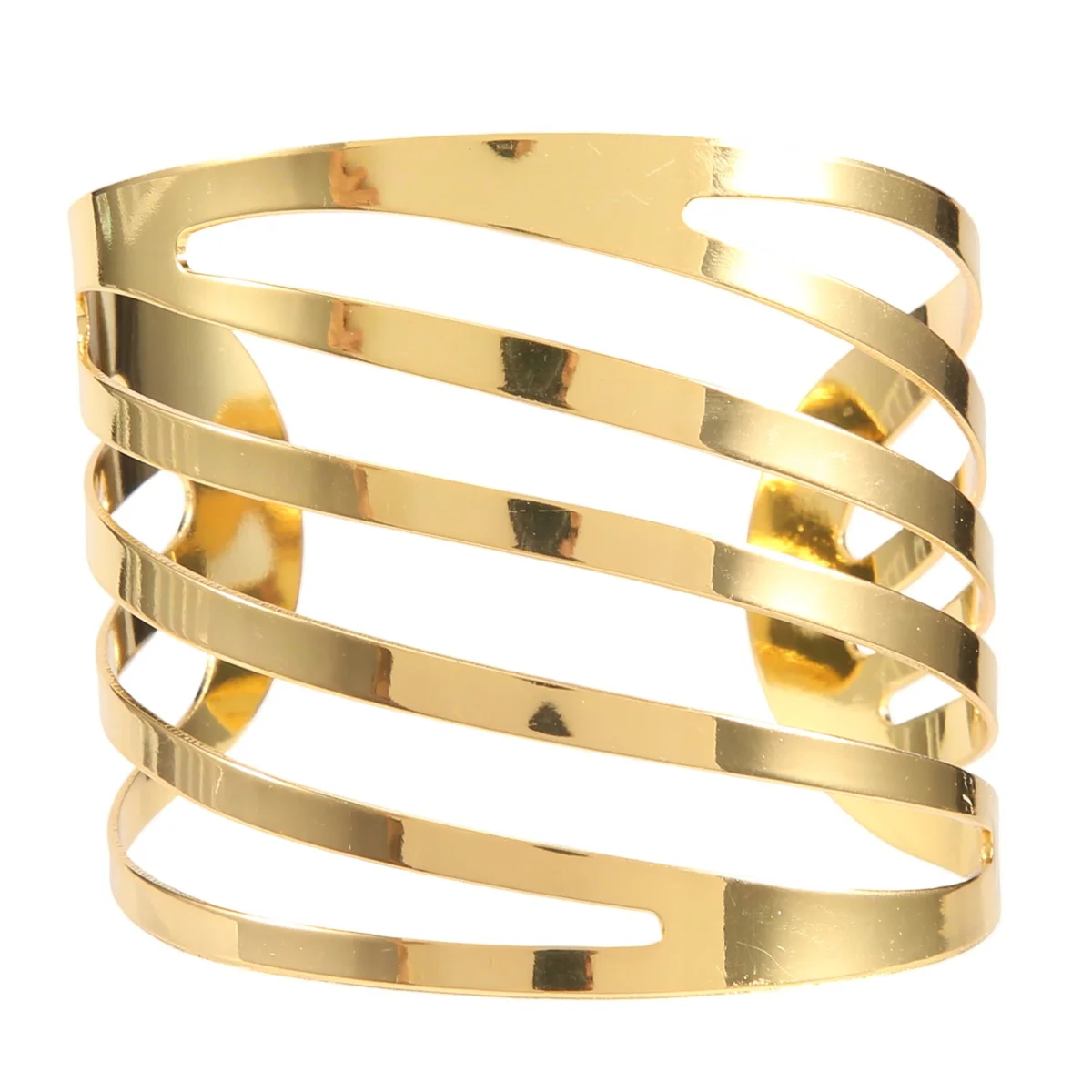 

10Pcs Hotel Napkin Ring Metal Napkin Buckle Christmas Wedding Gold