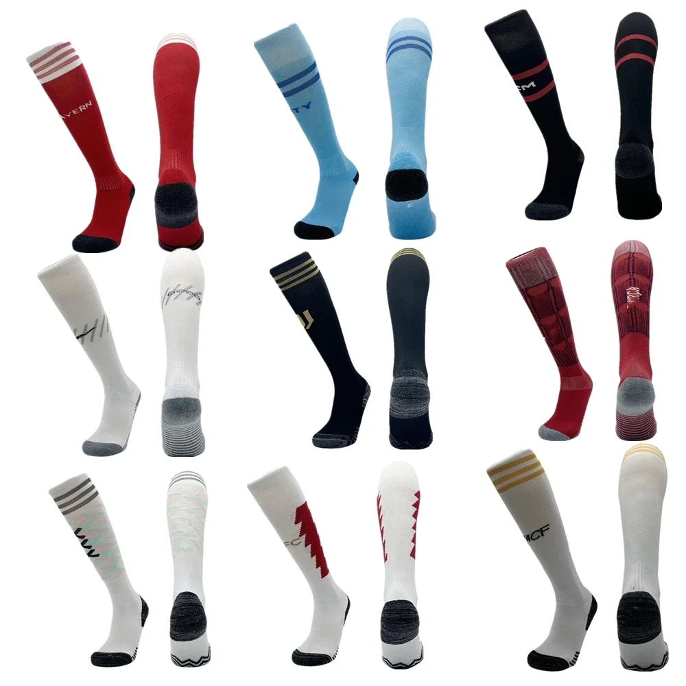 Soccer Socks New Professional European Football Club Socks Breathable Long Stocking Soccer Sock for Men Women Boy Compression Socks