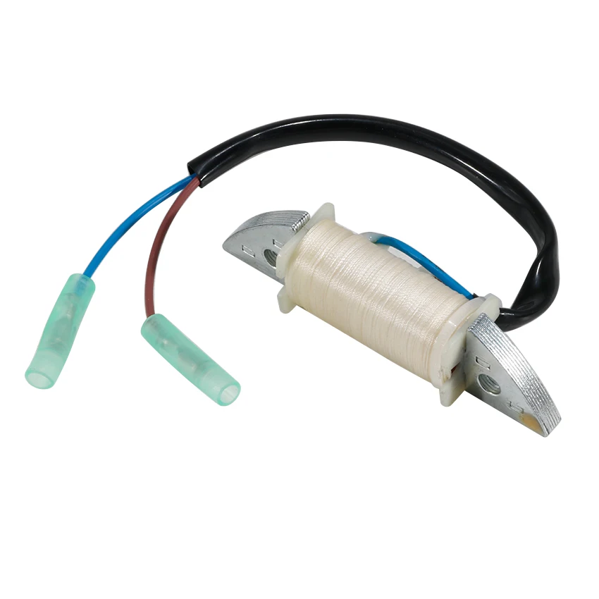 오토바이 엔진 점화 마그네토 고정자 코일 OEM:6B4-85520-00 Yamaha 9.9HP E9.9D MHS/L 및 15HP E15D MHS/L/XL 2003에 적합