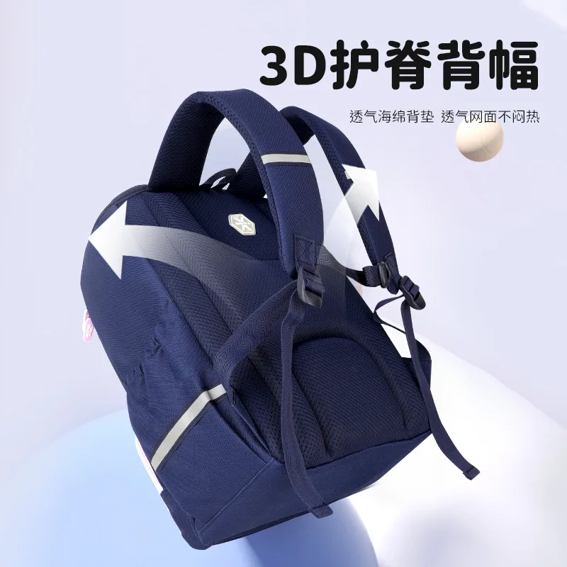 Disney New Frozen School Bags For Girls Elsa Anna Primary Student Shoulder Orthopedic Backpack Grade 1-3 Kids Gifts Mochilas