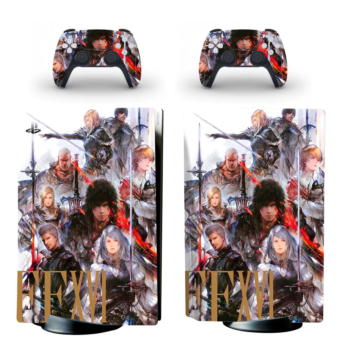 Vip2store® Psg Paris Skin Autocollant console de jeu + Manettes PS4