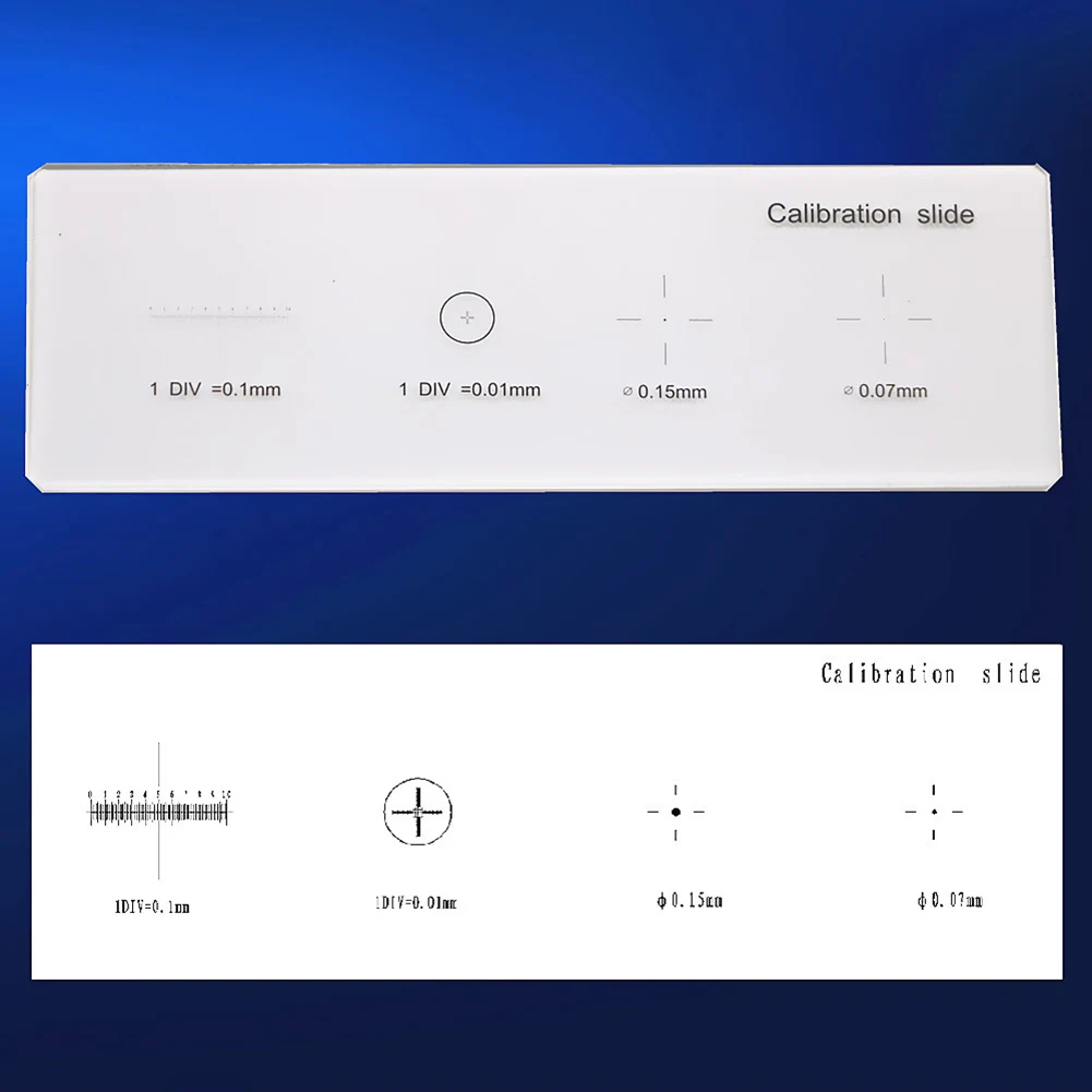 25mm X 75mm X 1.1mm 마이크로미터 슬라이드 측정 범위 도구 마이크로미터 0.01mm 분할 0.15mm, 0.07mm 0.1mm 분할
