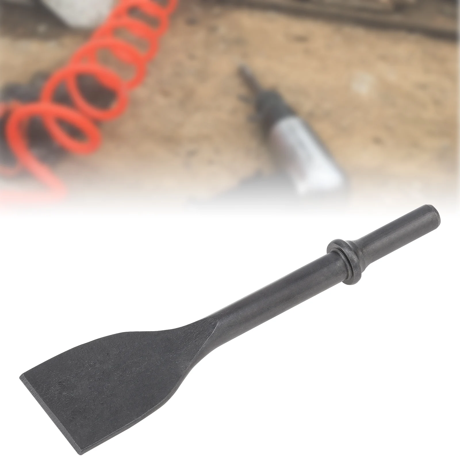40mm Wide Air Chisel Bit Concrete Chisel Tile Chisel Pneumatic Chisel for Tile Removal /Mortar Removal, Air Chipping Hammer