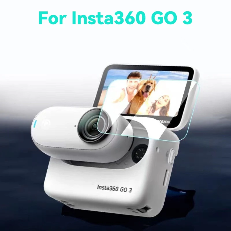

Пленка из закаленного стекла для камеры Insta360 GO 3, 2 шт.