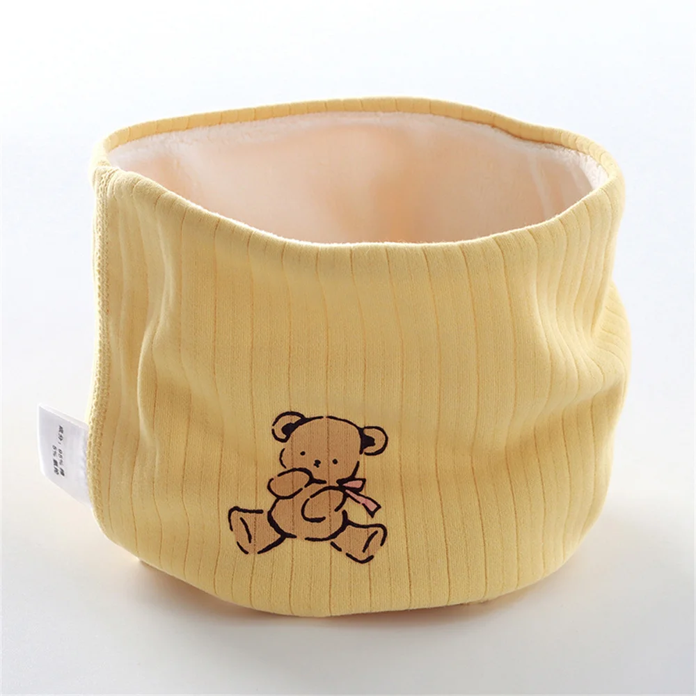 Winter Autumn Children Cotton Plush Scarf Kids Girls Scarf Boy Neck Scarves Child Collar Baby O Ring Magic Neckerchief