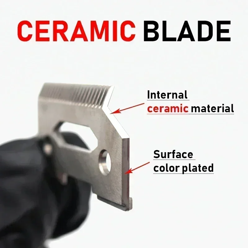 Replacement Movable Ceramic Blades for MADESHOW M10 M5f KM2296 Professional Clipper Trimmer Hair Cutting Machine Head Cutters 4