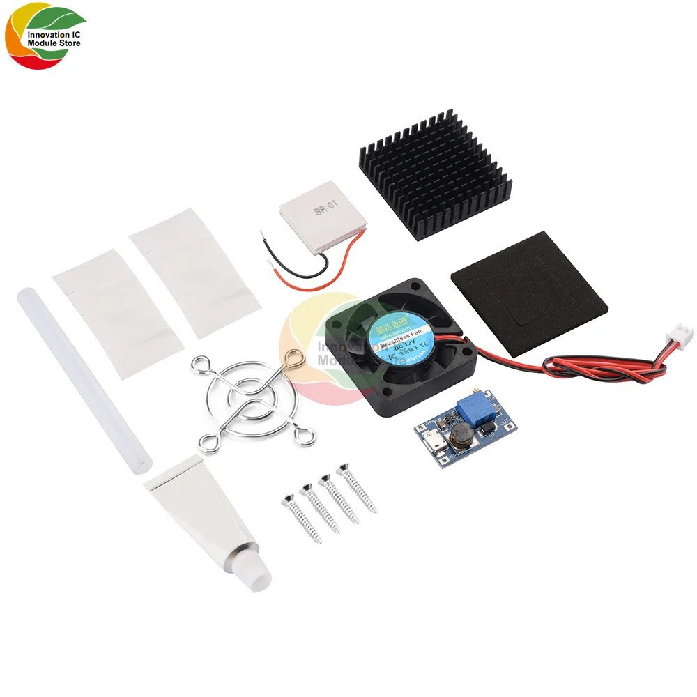 SR-01 fai da te cellulare radiatore dispositivo di raffreddamento semiconduttore foglio di refrigerazione muto Tablet raffreddamento artefatto 5V40*40 parti del radiatore - immagine 2