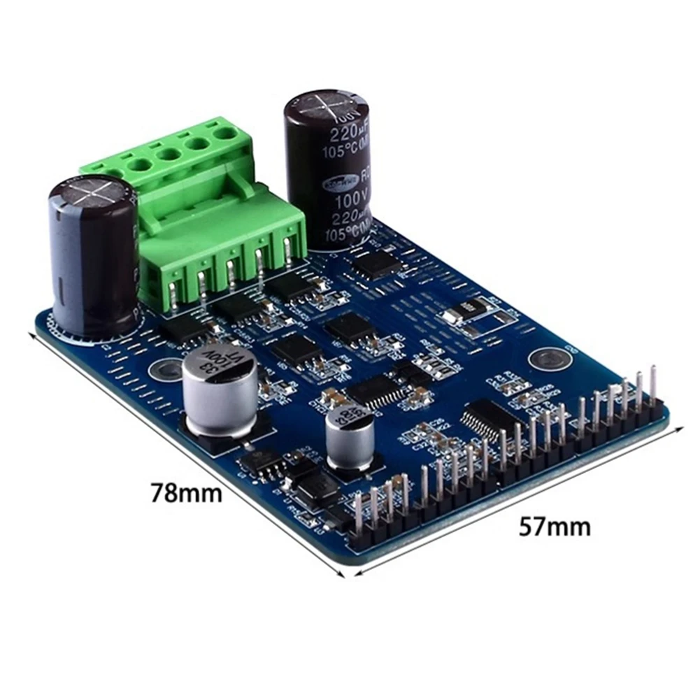 BLDC 3상 DC 브러시리스 모터 컨트롤러 모터 레귤레이터 홀 모터 제어 드라이버 보드 고전력 1600W