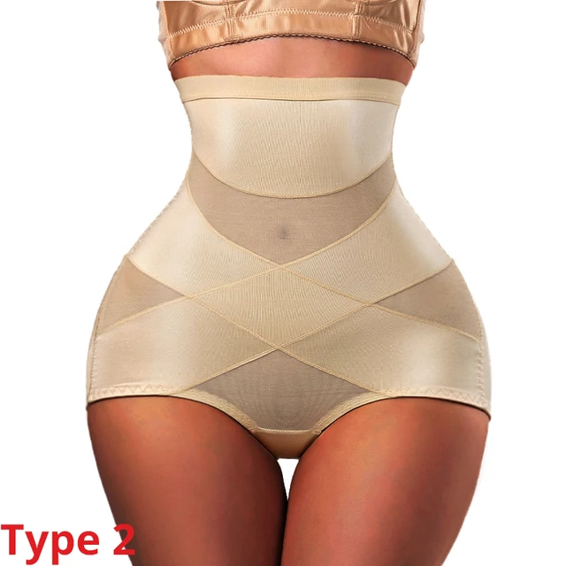 CXZD Women High Waist Trainer Body Shaper Panties Tummy Belly Control Body Slimming Control Shapewear Girdle Underwear 3