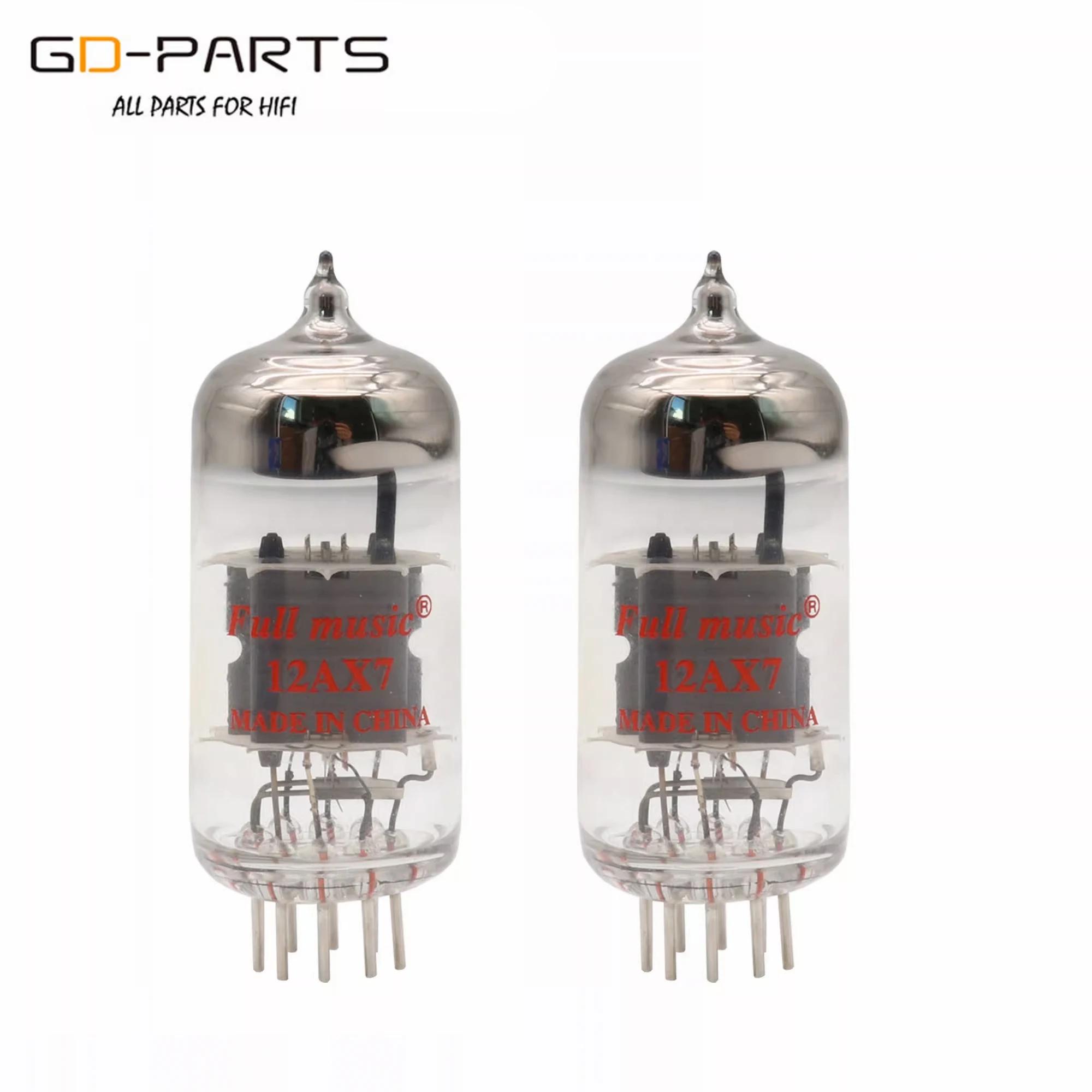 TJ Fullmusic 12AX7 ECC83 12AU7 ECC82 Vacuum Tubes Electron Tube For Vintage Hifi Audio Guitar Tube AMP Headphone Pre-amplifier 4