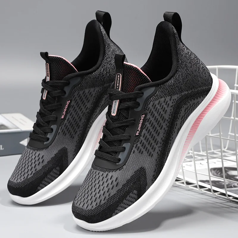 2022 Women Running Shoes Breathable Casual Shoes Outdoor Light Weight Sports Shoes Casual Walking Sneakers Tenis Men Shoes