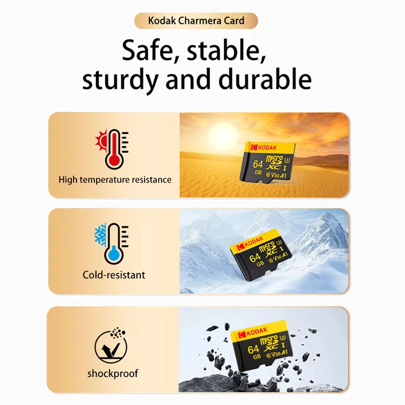 Mirco Sd Card for Kodak Charmera Keychain Digital Camera 32GB 64GB