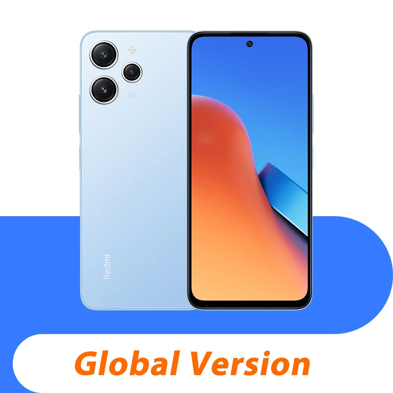 Global Version Xiaomi Redmi 12 Smartphone IP53 Large 5000mAh