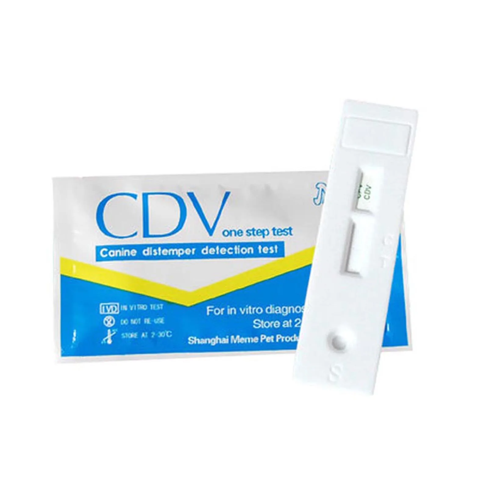 Canine Distemper Test Paper Canine Distemper Test Kit Worm and Parvo Suitable for Veterinary Use Only dog virus detection card