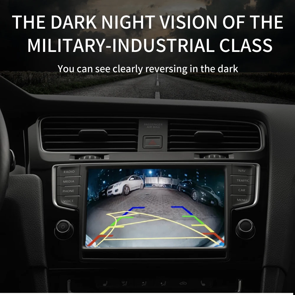 IR Car Rear View Camera Wide Angle Reverse Parking Waterproof CCD LED Auto Backup Monitor for BMW New HD Night Vision