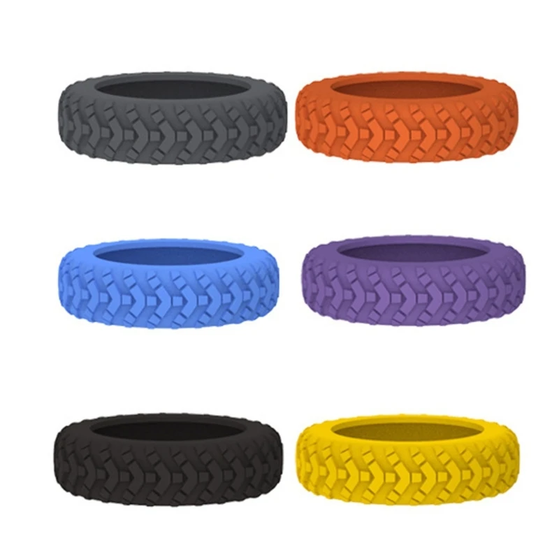 

8PCS Silicone Luggage Wheel Protectors Protect Your Suitcase and Reduce Rolling Noise