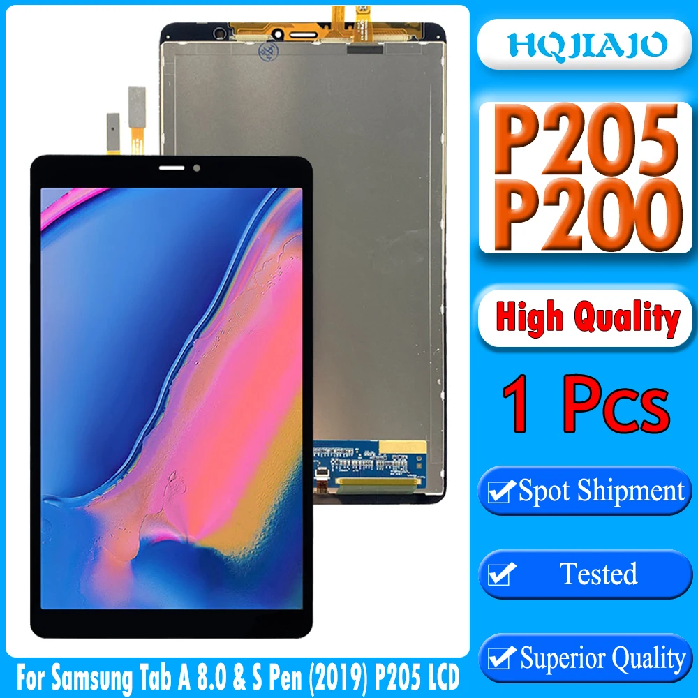 High Quality For Samsung P200 LCD Tab A S Pen SM-P205