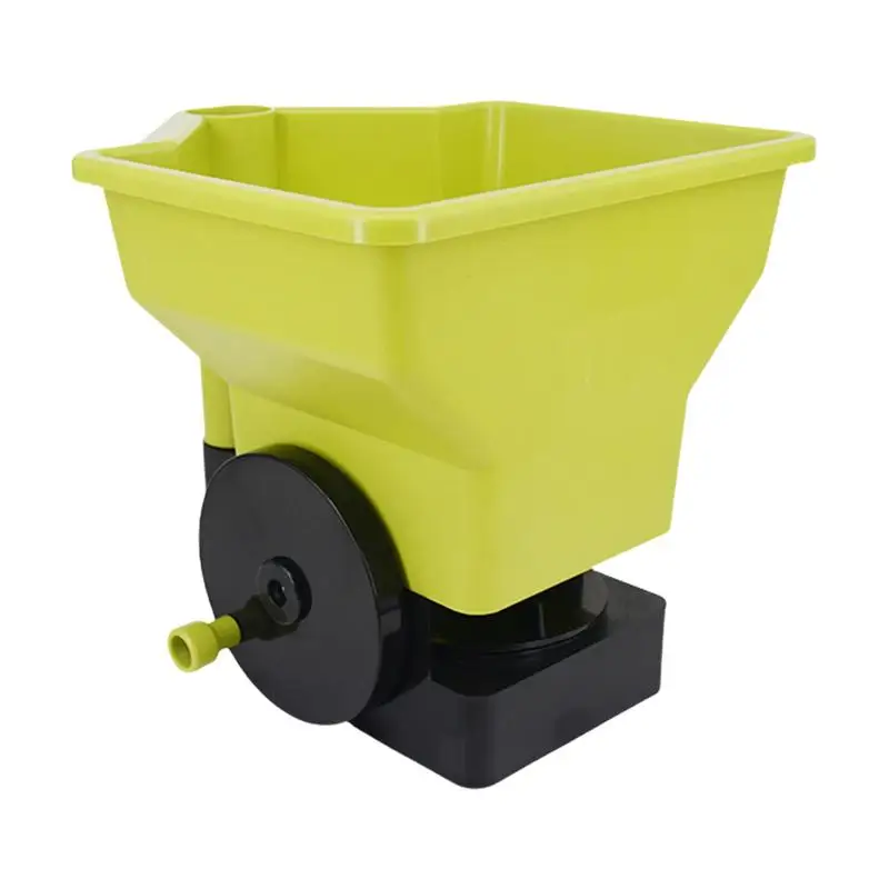 Hand Fertilizer Spreader Yard Spreader Large Space Capacity Broadcast Fertilizer Garden Seeder for Residential Farm