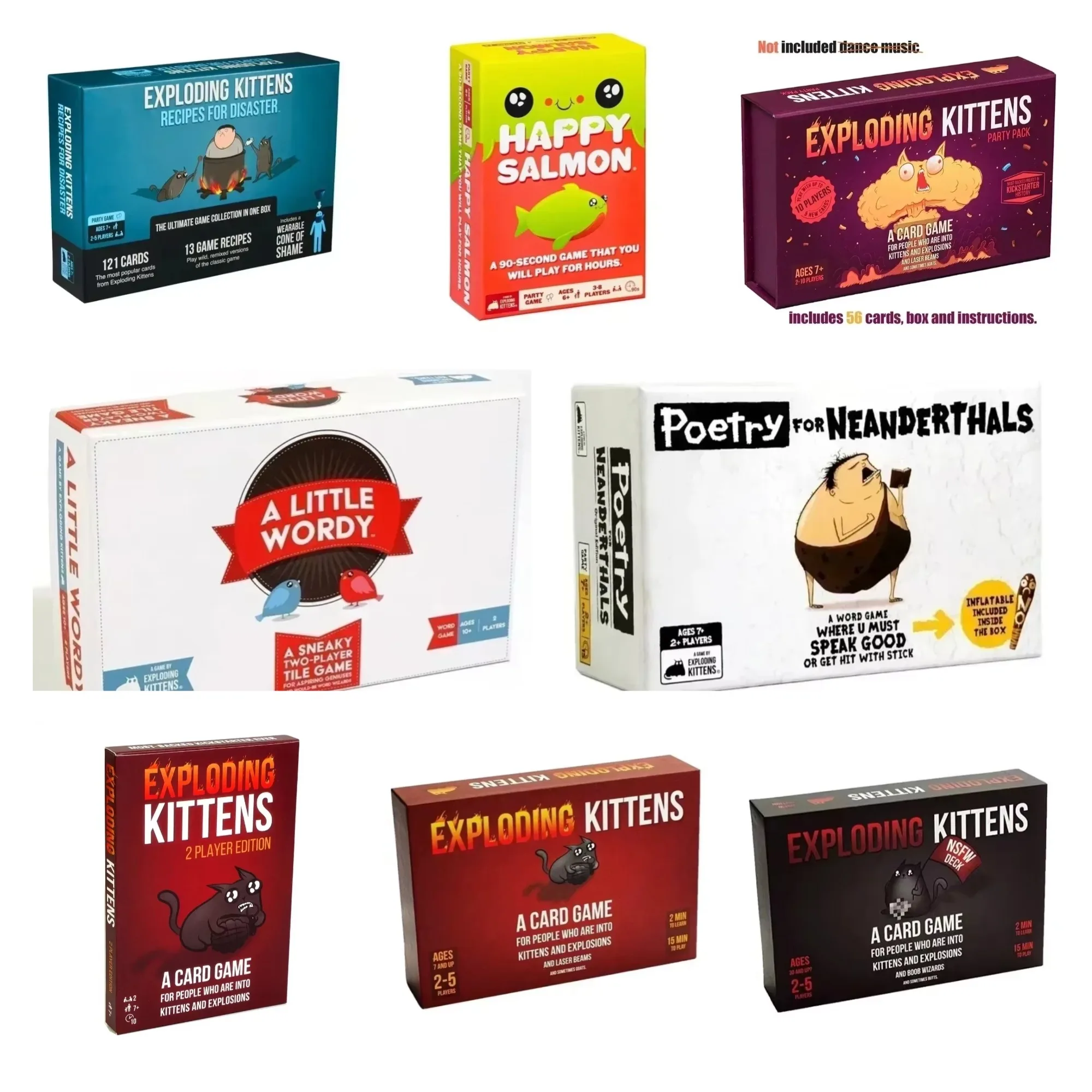 Children's Series Board Game Cards Dungeon Mayhem Dungeons Full English Crazy Monster Strategy Game
