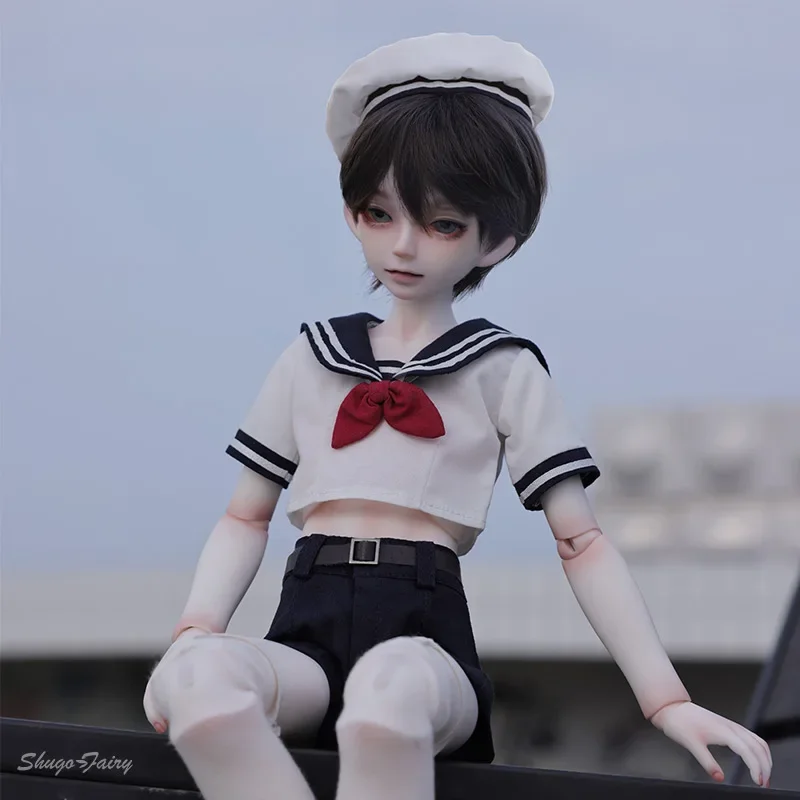 

Shuga Fairy Senlwin 1/4 BJD Doll MD LM для мужчин, студентов, молодых и энергичных, в морском стиле, полный набор, детский подарок