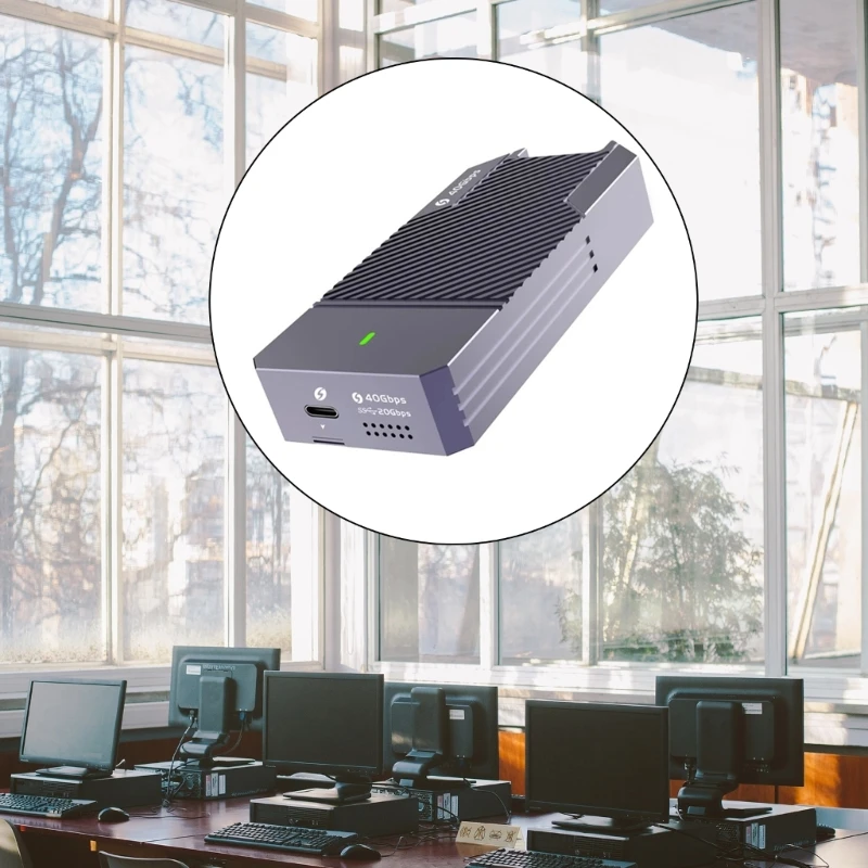 40Gbps M.2 NVMe SSD Ŭ, PCIe-USB-C  ϵ ̺ Ŭ, 2280 B+M Ű , 3/4 Dropship