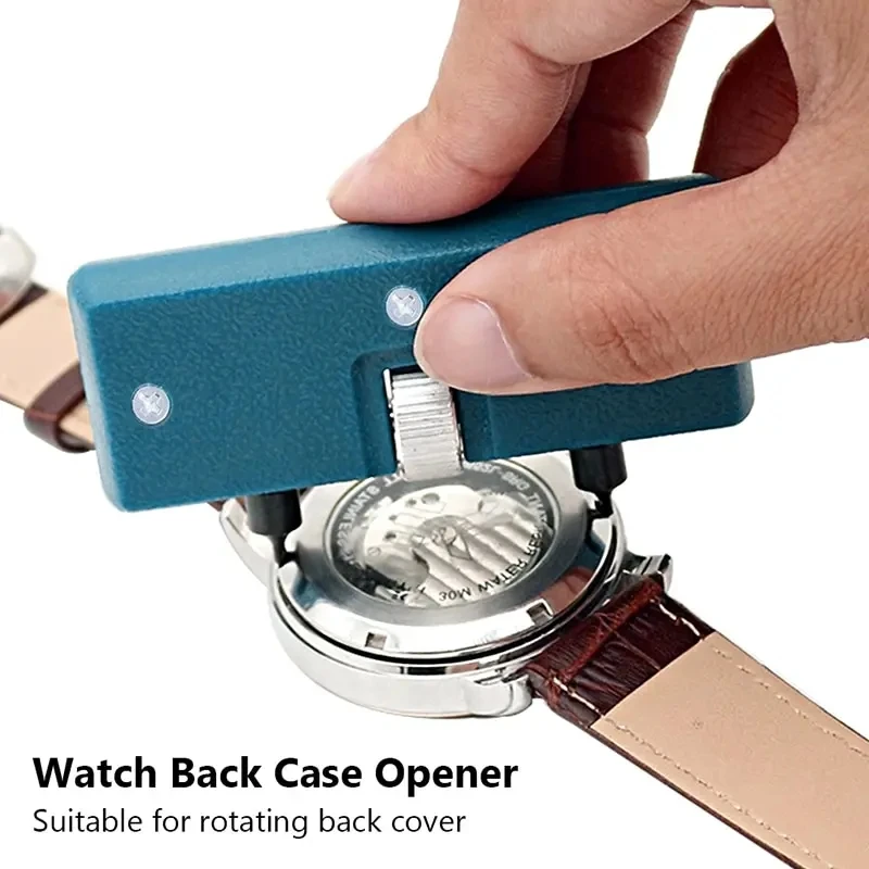 Watch Case Back Cover Opener Adjustable Press Closer Remover Screw