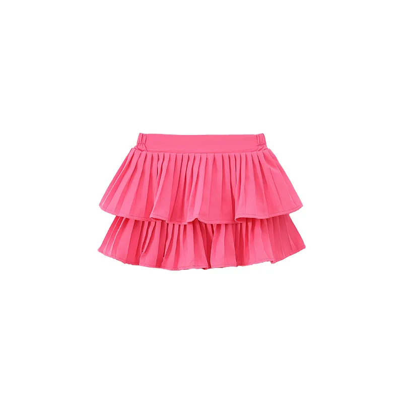 Pink Fashion Summer Hip Hop Dance Costume 4 Girls Jazz T Shirt Skirt Kid Ballroom Dancing Clothes Stage Outfit Perform Show Wear