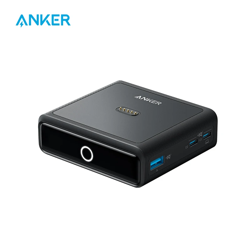 Зарядное устройство Anker, 100 Вт, быстрая зарядка с 4 портами, для внешнего аккумулятора Anker Prime, совместимо с MacBook/ iPhone 15/Samsung
