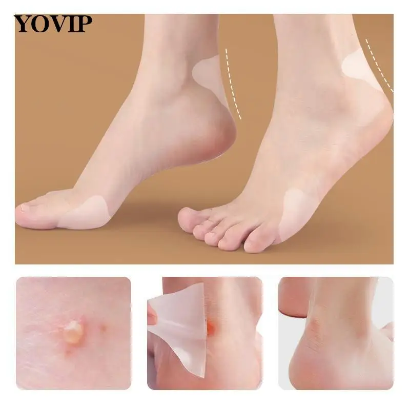

Heel Liner Shoes Stickers Pain Relief Plaster Foot Care Cushion Grip 4Pcs Gel Heel Protector Foot Patches Adhesive Blister Pads