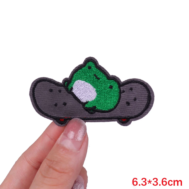 Neue Tier katze Stickerei Patch Tier Patch Eisen auf Patches für Kleidung Jacken nähen Applique Cartoon Patches für Kleidung DIY – Detail 38