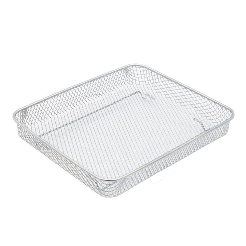 Air Fryer Basket For Oven Stainless Steel Grill Basket Mesh Air Fryer