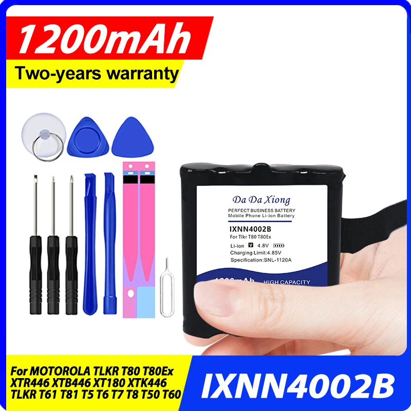 New-IXNN4002A-IXNN4002B-BP40-BT-1013-Battery-For-MOTOROLA-XTR446-XTB446 ...