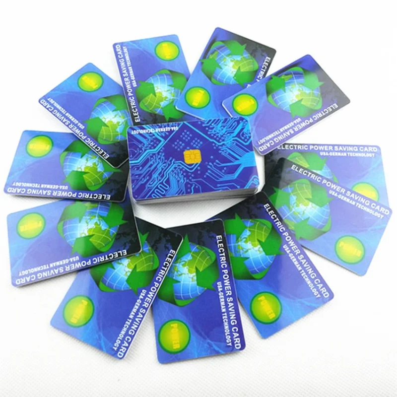 Custom  Factory Price 6000cc power enrgy saver card negative ions bio energy nano quantum energy card