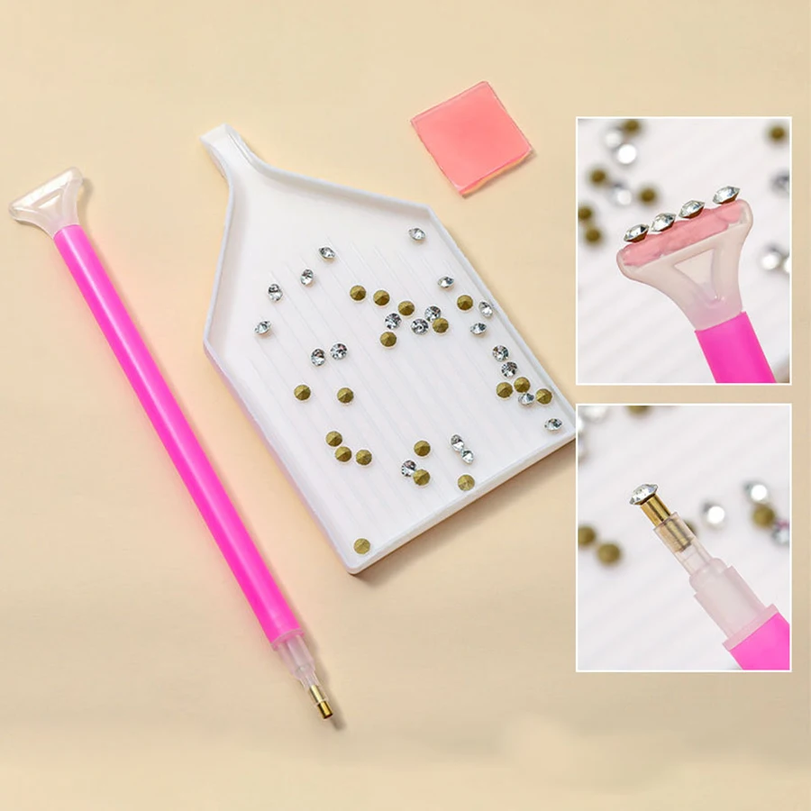 18Pcs/30Pcs Set Double Headed Drill Pen Set Professional DIY Nail Diamond Inlay Tools For Women 2
