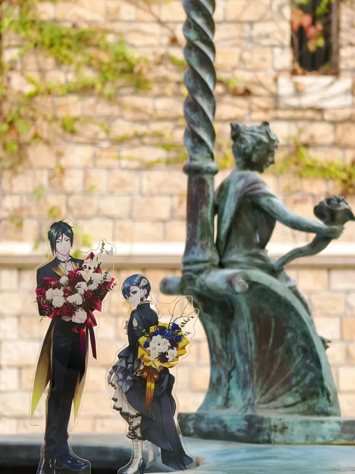 黒執事アニメグッズシエル・セバスチャン花束フラワーシリーズアクリル