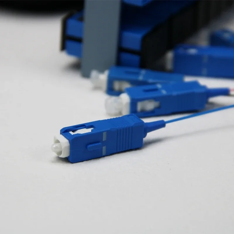 12Core SCAPC Fiber Optic Pigtail Simplex 0.9mm 9/125 Single Mode SM SX LC UPC LZSH Optical Fiber Pigtail 1.5M Cable 10Sets fiber optic cable fiber optical pigtail