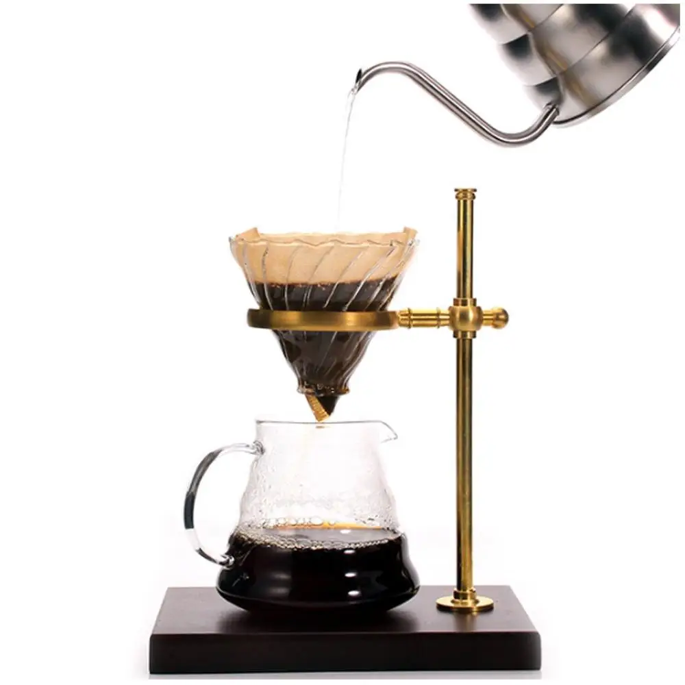 

Excellent Quality Metal Coffee Maker Tool Pour Over Coffee Dripper Stand Coffee Hand Drip Rack